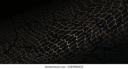 Cyber ​​Big Data Flow Bokeh Particles. Digital Neural Network. Artificial Intelligence Technology Concept AI Deep Learning Machine Learning.