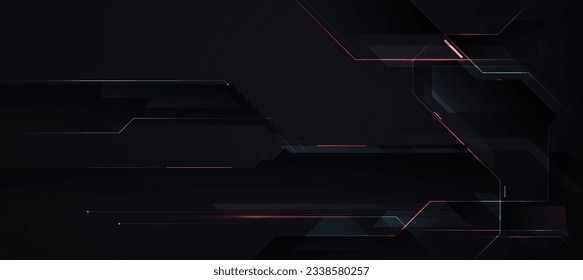 The cyber digital background and furturistic technology 