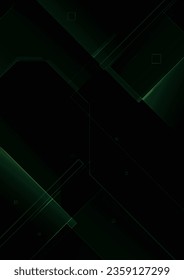 El trasfondo digital cibernético y la tecnología futurista