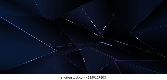 The cyber digital background and furturistic technology