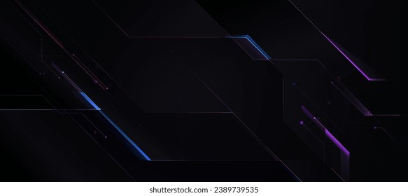 The cyber digital background and futuristic technology ,red Gaming Background, web page background 