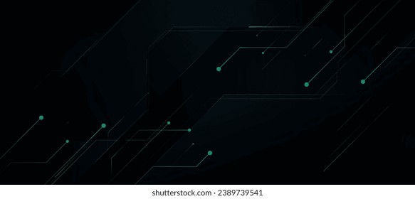 The cyber digital background and futuristic technology ,game tech background ,technology event poster