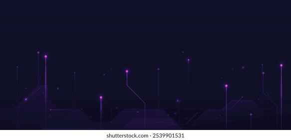 El fondo digital cibernético y la tecnología futurista, fondo de tecnología de juegos, cartel de evento de innovación tecnológica