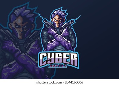Cyber Esport - Esport Logo Template