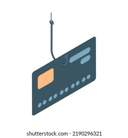 cyber fraud phishing credit card icon