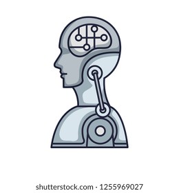 cyber humanoide profile icon