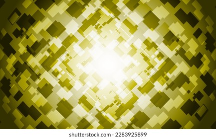 The cyber material of light and shapes.
