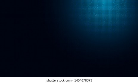 Cyber Microchip on Technology Background,hi Tech and security Concept design,Free Space For text in put,Vector illustration.