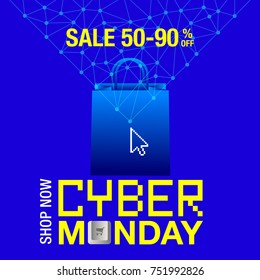 Cyber Monday background