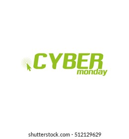 Cyber monday background graphic design, Vector illustration