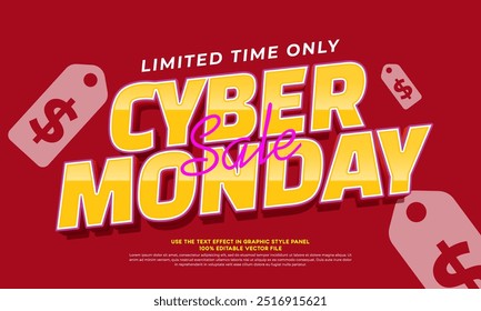 Cyber monday background for online shopping