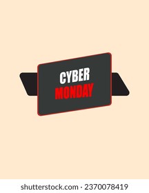 cyber Monday background t shirt design