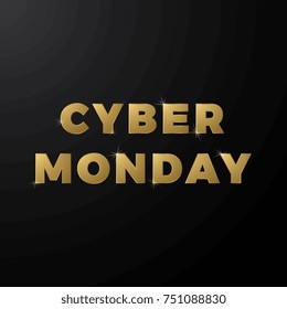 cyber monday banner layout design