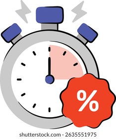 Cyber Monday  Colored Outline Icons Pack