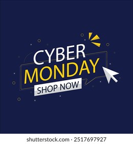 cyber Monday concept making you shop now