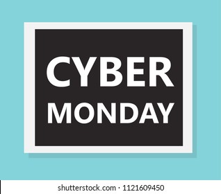 cyber monday concept- vector illustration