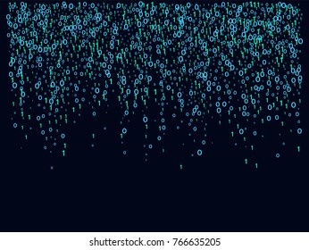 Cyber Monday Confetti. Computer Technology Futuristic Background. Falling Down binary circuit. Futurist Programmers Cyber Monday Confetti. Virtual Reality, Digital Database, Big Data Global Networking