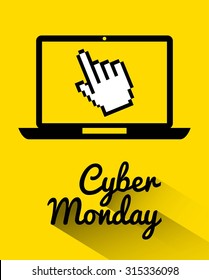 cyber monday deals  design, vector illustration eps10 graphic 