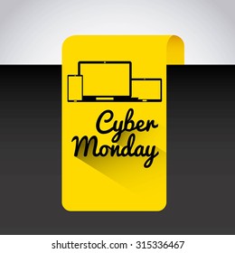 cyber monday deals design, vector illustration eps10 graphic 
