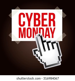 cyber monday deals design, vector illustration eps10 graphic 