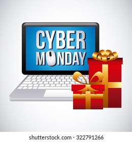 cyber monday design, vector illustration eps10 graphic 