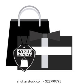 cyber monday design, vector illustration eps10 graphic 