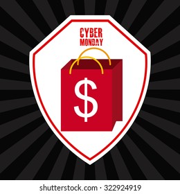 cyber monday design, vector illustration eps10 graphic 