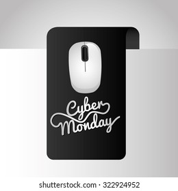 cyber monday design, vector illustration eps10 graphic 