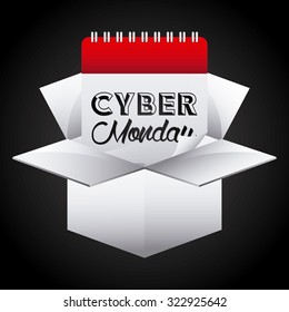 cyber monday design, vector illustration eps10 graphic 