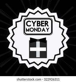 cyber monday design, vector illustration eps10 graphic 