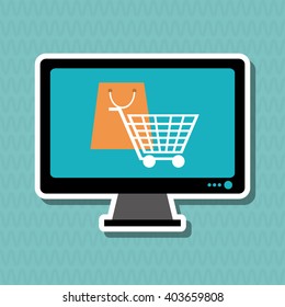 Cyber Monday design, vector illustration