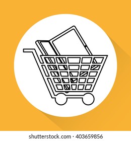 Cyber Monday design, vector illustration