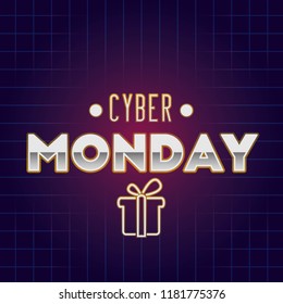 Cyber Monday Illustration