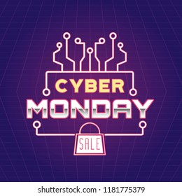 Cyber Monday Illustration