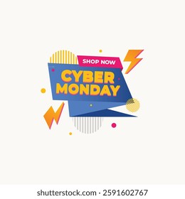 Cyber Monday Illustration for design needs, Landing Pages, Animation, Apps, Presentations, Content Creator and other Promotions