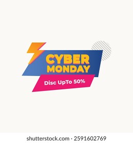 Cyber Monday Illustration for design needs, Landing Pages, Animation, Apps, Presentations, Content Creator and other Promotions