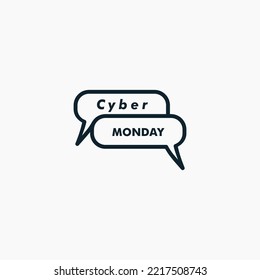 Cyber Monday Pop Up Ad Concept