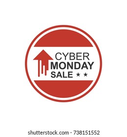 cyber monday sale badge and banner promotion