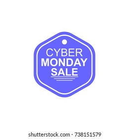 cyber monday sale badge and banner promotion
