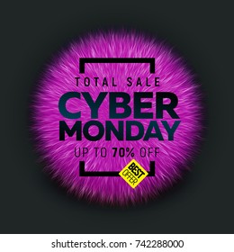 Cyber Monday sale banner