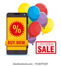 cyber monday sale banner background