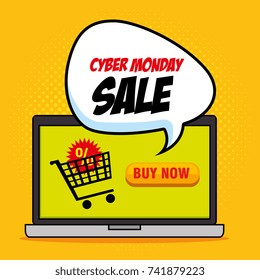 cyber monday sale banner background