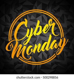 cyber monday sale commerce vector illustration design