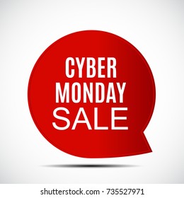 Cyber Monday Sale Deals Design Template Vector Illustration EPS10