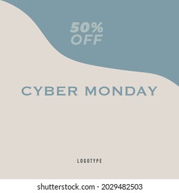 Cyber Monday Sale Socail Media Post