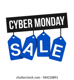 Cyber Monday Signage vector template Illustration Design Illustration Design. Vector EPS 10.