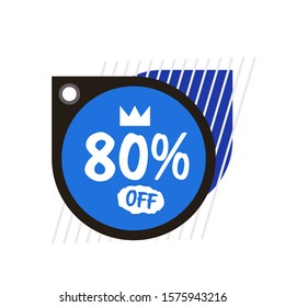 cyber monday sticker big sale advertisement special offer concept holiday online shopping discount badge vector illustration