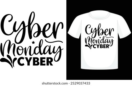 Cyber Monday Cyber T-shirt Design, Retro Badge ,Monday t shirt, Vector Design ,T-shirt Design With Elements ,Cyber Monday Sale ,Cyber Monday Poster