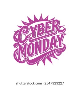 Cyber Monday Typography - Bold and Eye-Catching Sale Designs