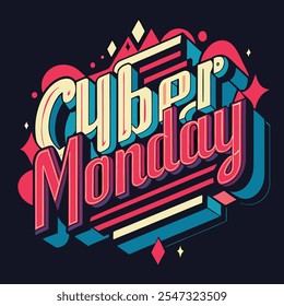 Cyber Monday Typography - Bold and Eye-Catching Sale Designs